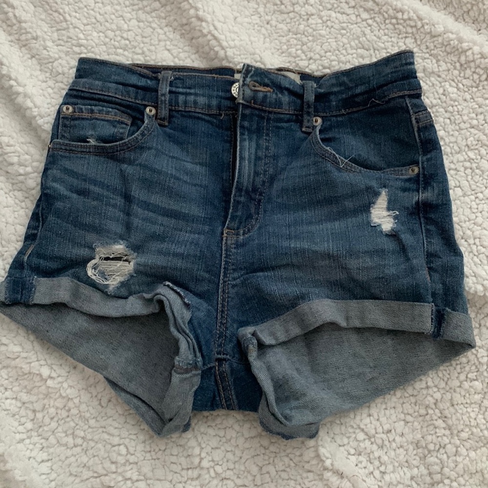 Blue shorts from Garage, size 01